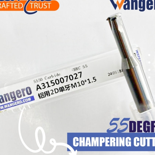 ALLOY MILLING CUTTER ONE TEETH ALUMINIUM USEM10*1.5 DOUBLE DIAMETER