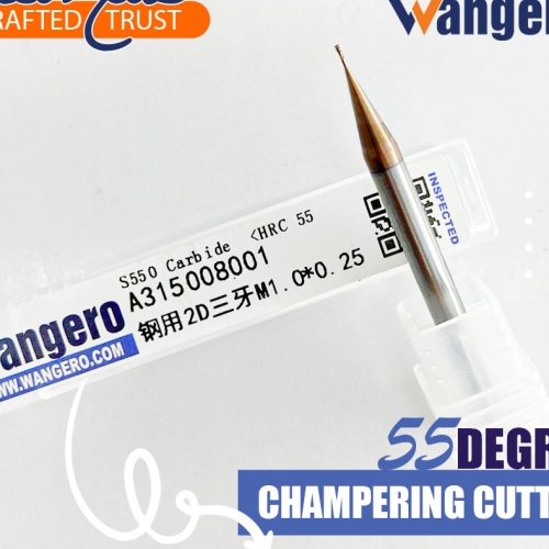 ALLOY MILLING CUTTER THREE TEETH STEEL USEM1.0*0.25 DOUBLE DIAMETER