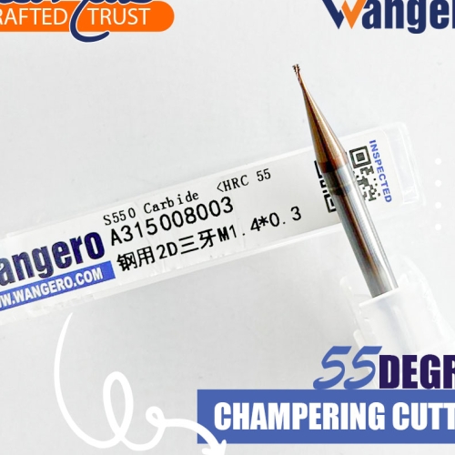 ALLOY MILLING CUTTER THREE TEETH STEEL USEM1.4*0.3 DOUBLE DIAMETER