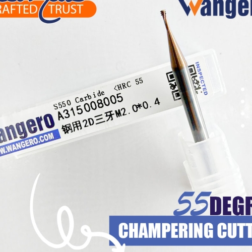 ALLOY MILLING CUTTER THREE TEETH STEEL USEM2.0*0.4 DOUBLE DIAMETER