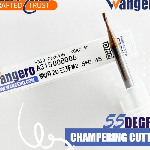 ALLOY MILLING CUTTER THREE TEETH STEEL USEM2.5*0.45 DOUBLE DIAMETER