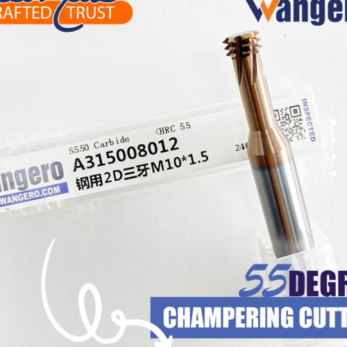 ALLOY MILLING CUTTER THREE TEETH STEEL USEM10*1.5 DOUBLE DIAMETER