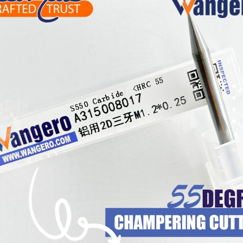 ALLOY MILLING CUTTER THREE TEETH ALUMINIUM USEM1.2*0.25 DOUBLE DIAMETER