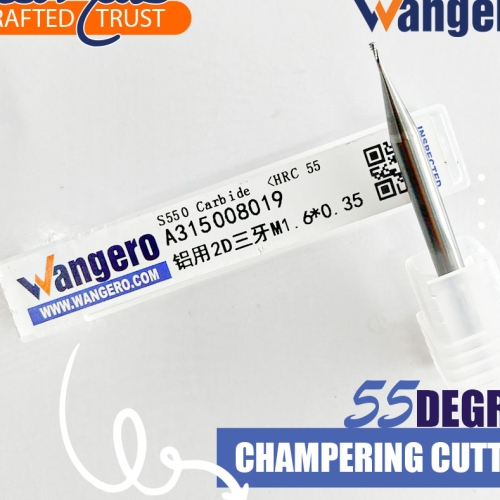 ALLOY MILLING CUTTER THREE TEETH ALUMINIUM USEM1.6*0.35 DOUBLE DIAMETER