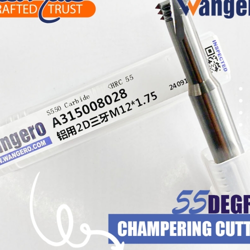 ALLOY MILLING CUTTER THREE TEETH ALUMINIUM USEM12*1.75 DOUBLE DIAMETER