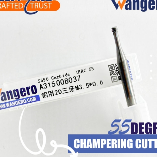 ALLOY MILLING CUTTER THREE TEETH ALUMINIUM USEM3.5*0.6 DOUBLE DIAMETER