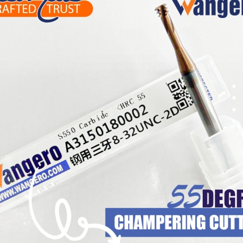 ALLOY MILLING CUTTER THREE TEETH8-32UNC-2D