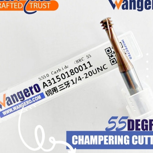 ALLOY MILLING CUTTER THREE TEETH1/4-20UNC