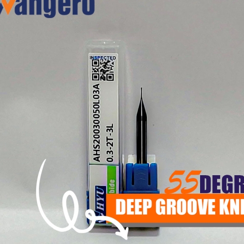 HYU55 degrees deep groove knife 0.3-2T-3L