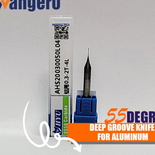 HYU55degrees For aluminum deep groove knife0.3-2T-4L