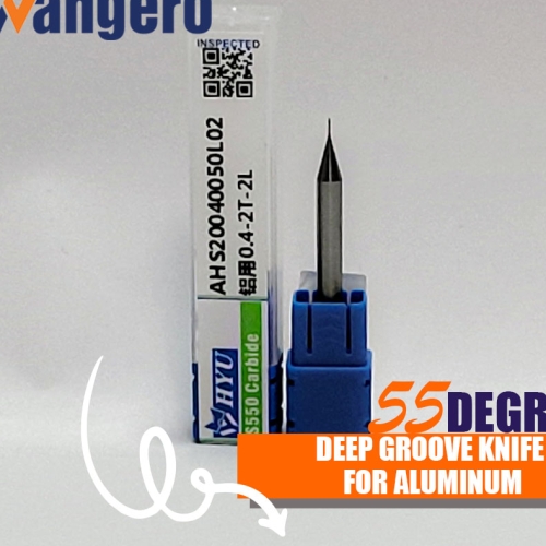 HYU55degrees For aluminum deep groove knife0.4-2T-2L