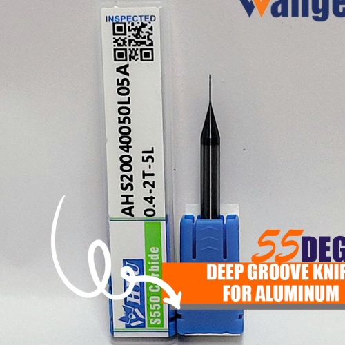 HYU55 degrees deep groove knife 0.4-2T-5L