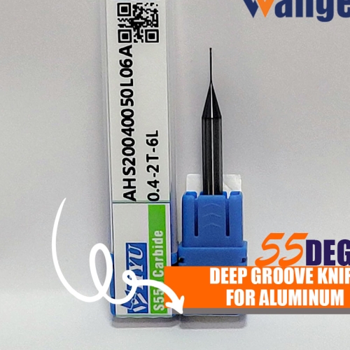 HYU55 degrees deep groove knife 0.4-2T-6L