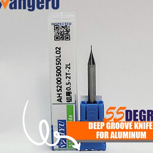 HYU55degrees For aluminum deep groove knife0.5-2T-2L