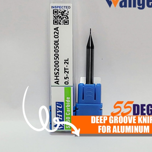 HYU55 degrees deep groove knife 0.5-2T-2L