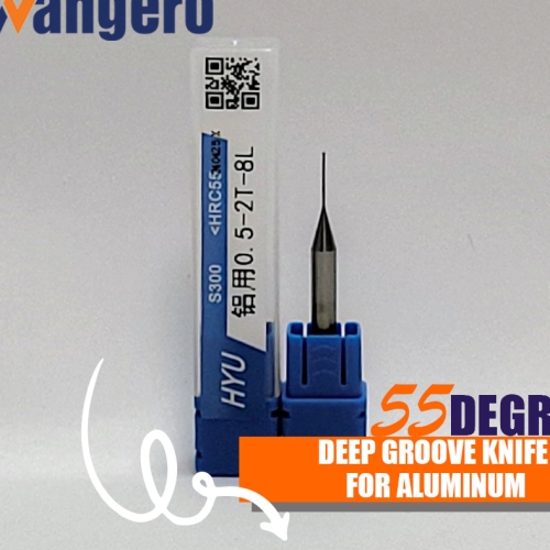 HYU55degrees For aluminum deep groove knife0.5-2T-8L