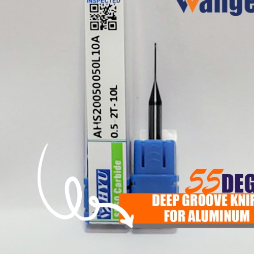 HYU55 degrees deep groove knife 0.5-2T-10L