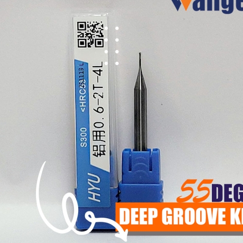 HYU55degrees For aluminum deep groove knife0.6-2T-4L