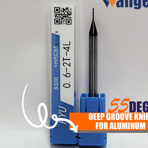 HYU55 degrees deep groove knife 0.6-2T-4L