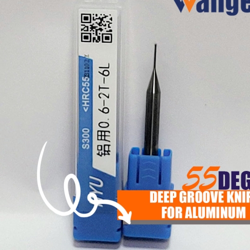 HYU55degrees For aluminum deep groove knife0.6-2T-6L