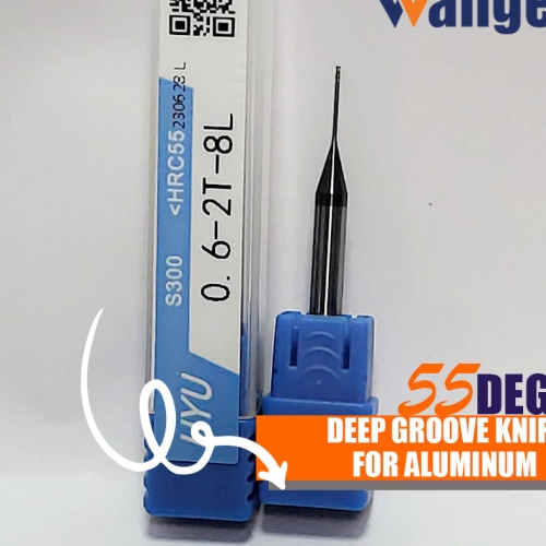 HYU55 degrees deep groove knife 0.6-2T-8L