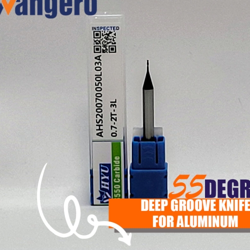 HYU55 degrees deep groove knife 0.7-2T-3L