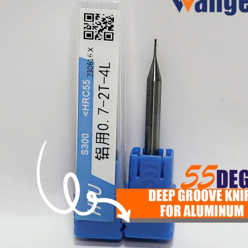 HYU55degrees For aluminum deep groove knife0.7-2T-4L