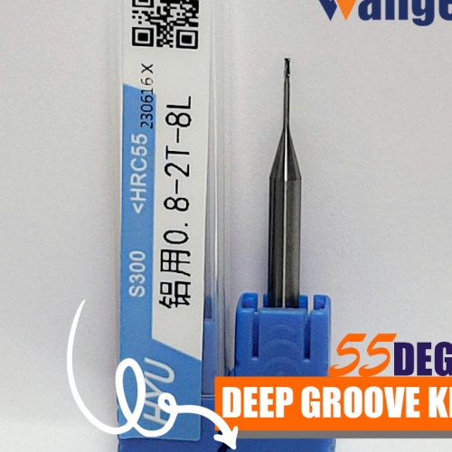 HYU55degrees For aluminum deep groove knife0.8-2T-8L