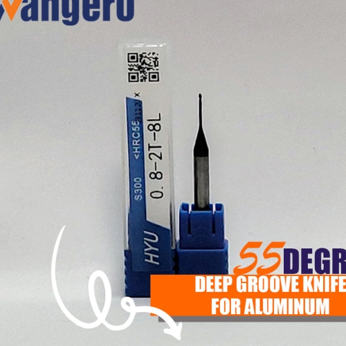 HYU55 degrees deep groove knife 0.8-2T-8L