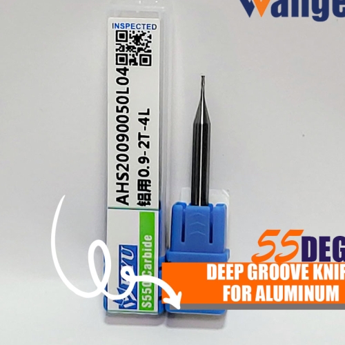 HYU55degrees For aluminum deep groove knife0.9-2T-4L