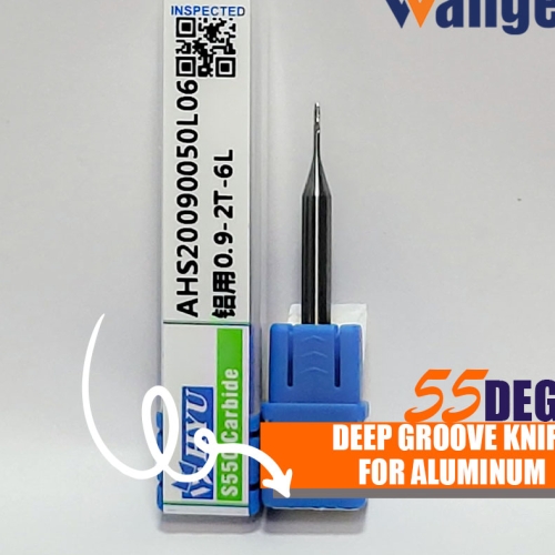HYU55degrees For aluminum deep groove knife0.9-2T-6L