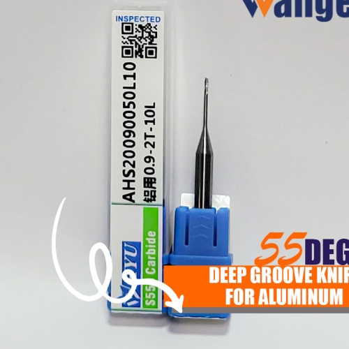 HYU55degrees For aluminum deep groove knife0.9-2T-10L