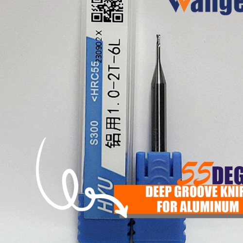 HYU55degrees For aluminum deep groove knife1.0-2T-6L