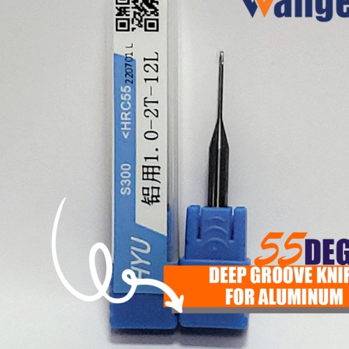 HYU55degrees For aluminum deep groove knife1.0-2T-12L
