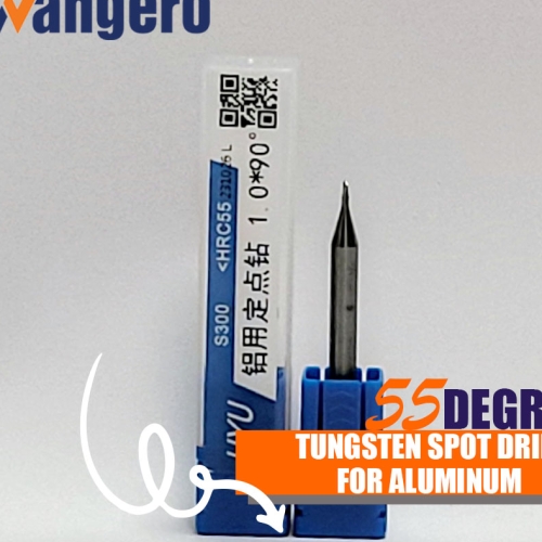 HYU55 Degree Tungsten point drill1.0*90- For aluminum