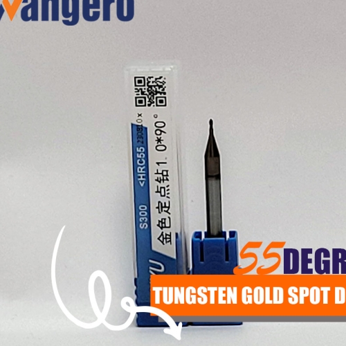 HYU55 DegreeTungsten gold color spot drill1.0*90- coating