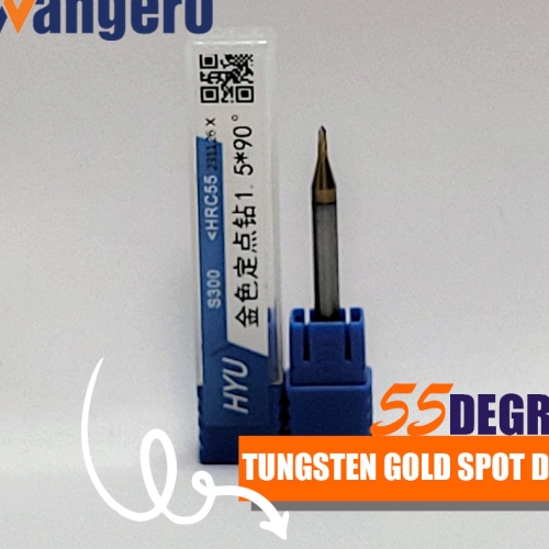 HYU55 DegreeTungsten gold color spot drill1.5*90- coating