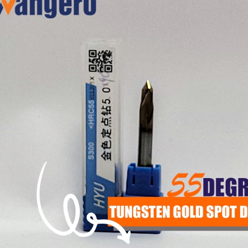 HYU55 DegreeTungsten gold color spot drill5.0*90- coating