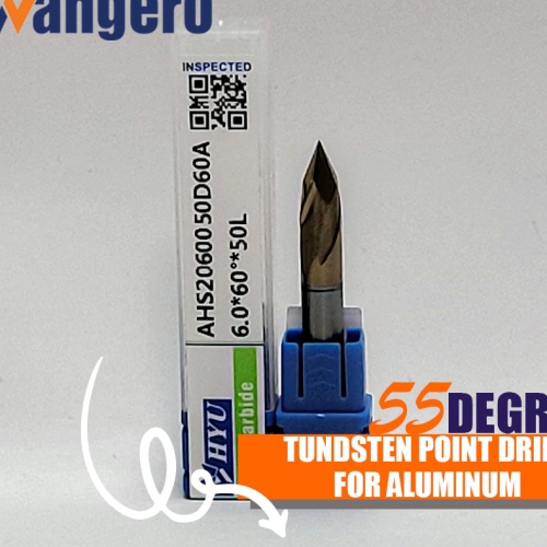 HYU55 DegreeTungsten gold color spot drill6.0*60- coating