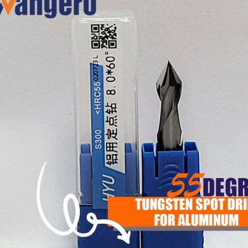 HYU55 Degree Tungsten point drill8.0*60- For aluminum