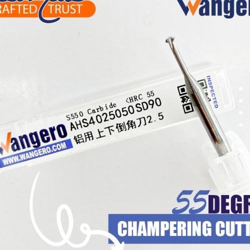 HYU55 DEGREE ALUMINIUM USE CHAMFERING CUTTER2.5*10*D1.5*50*90-