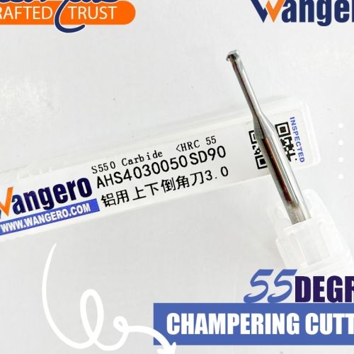 HYU55 DEGREE ALUMINIUM USE CHAMFERING CUTTER3*12*D1.8*50*90-