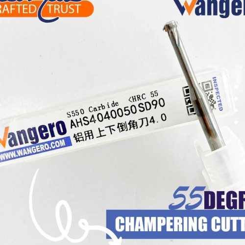 HYU55 DEGREE ALUMINIUM USE CHAMFERING CUTTER4*16*D2.4*50*90-