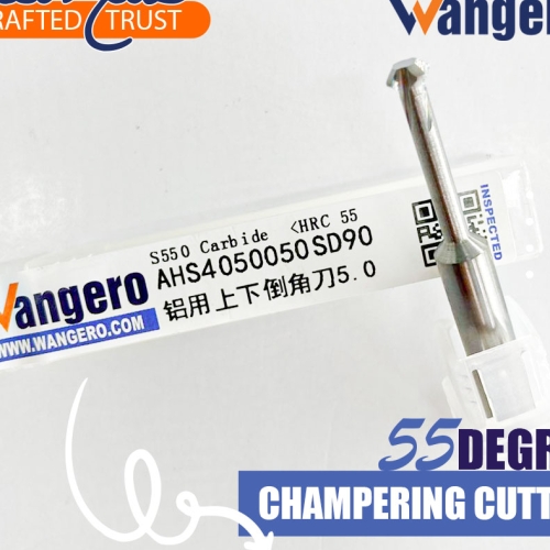 HYU55 DEGREE ALUMINIUM USE CHAMFERING CUTTER5*20*D2.8*50*90-